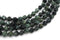 Green Jasper Gemstone Beads, 8mm, Faceted